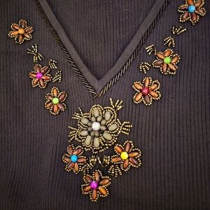 Belldini Multicolor Floral Brooch Set